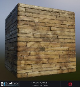 Polycount Weekly Substance Challenge #3 | Wood Planks | Settings: Old & Worn