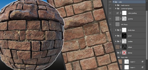 ZBrush Tiling Textures in 2.5D Tutorial Series, Part 7