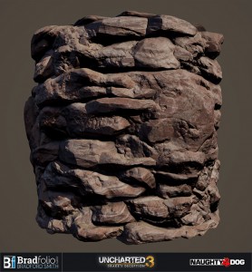 Uncharted 3 | Material: Rock Wall
