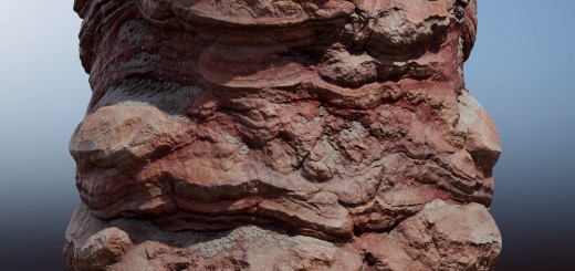 Substance: Red Cliff Face