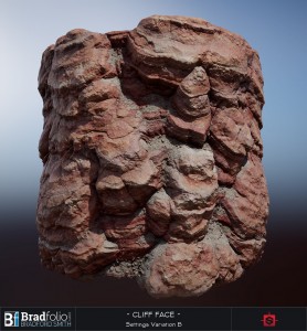 Substance: Red Cliff Face | Settings Variation B