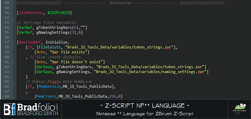 Notepad++ ZScript Syntax Language