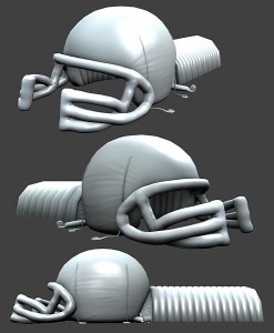 Inflatable Helmet Sculpt
