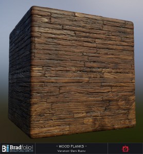 Polycount Weekly Substance Challenge #3 | Wood Planks | Settings: Dark Rustic