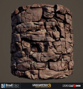Uncharted 3 | Material: Rock Wall